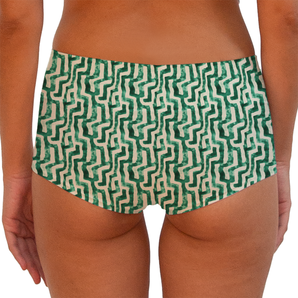 Abstract Pattern 10 Boy shorts Bottom