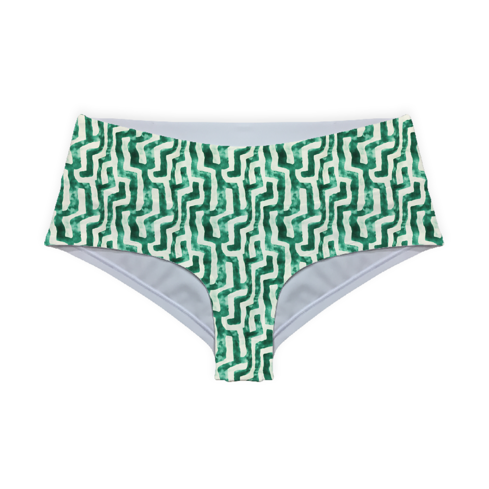 Abstract Pattern 10 Boy shorts Bottom