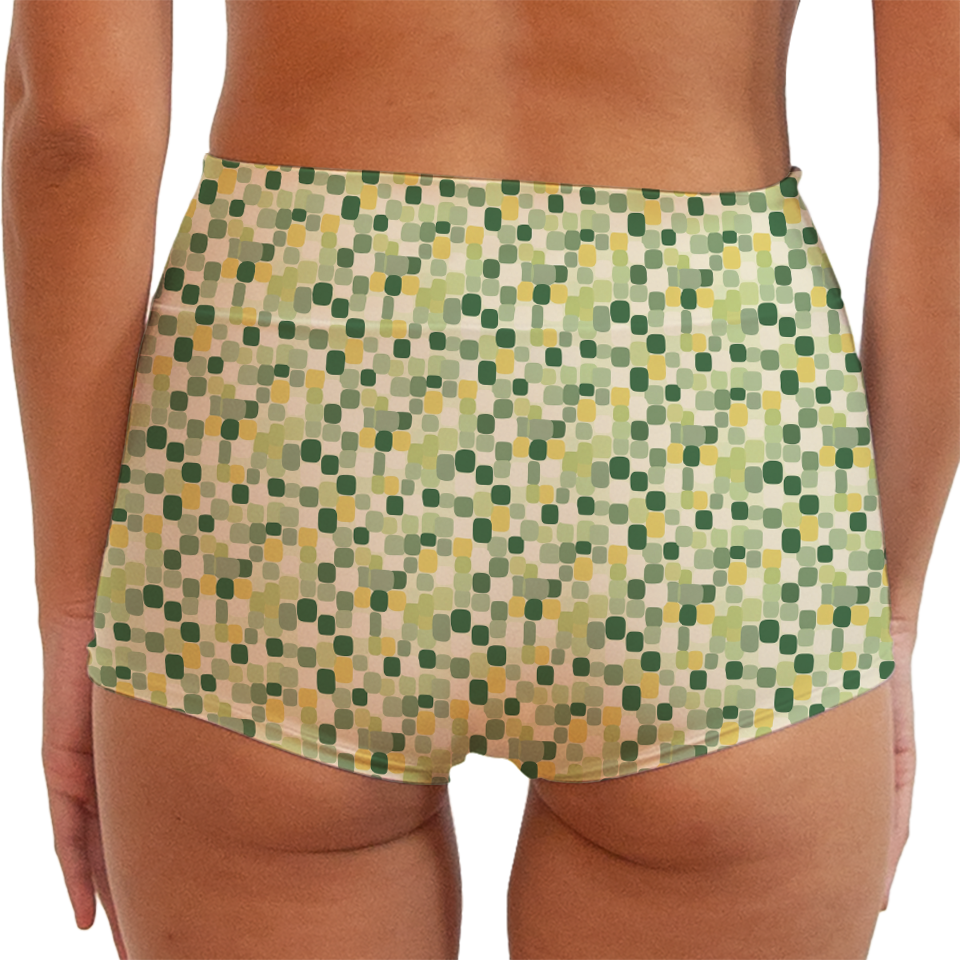 Abstract Pattern Series 8 High Waist