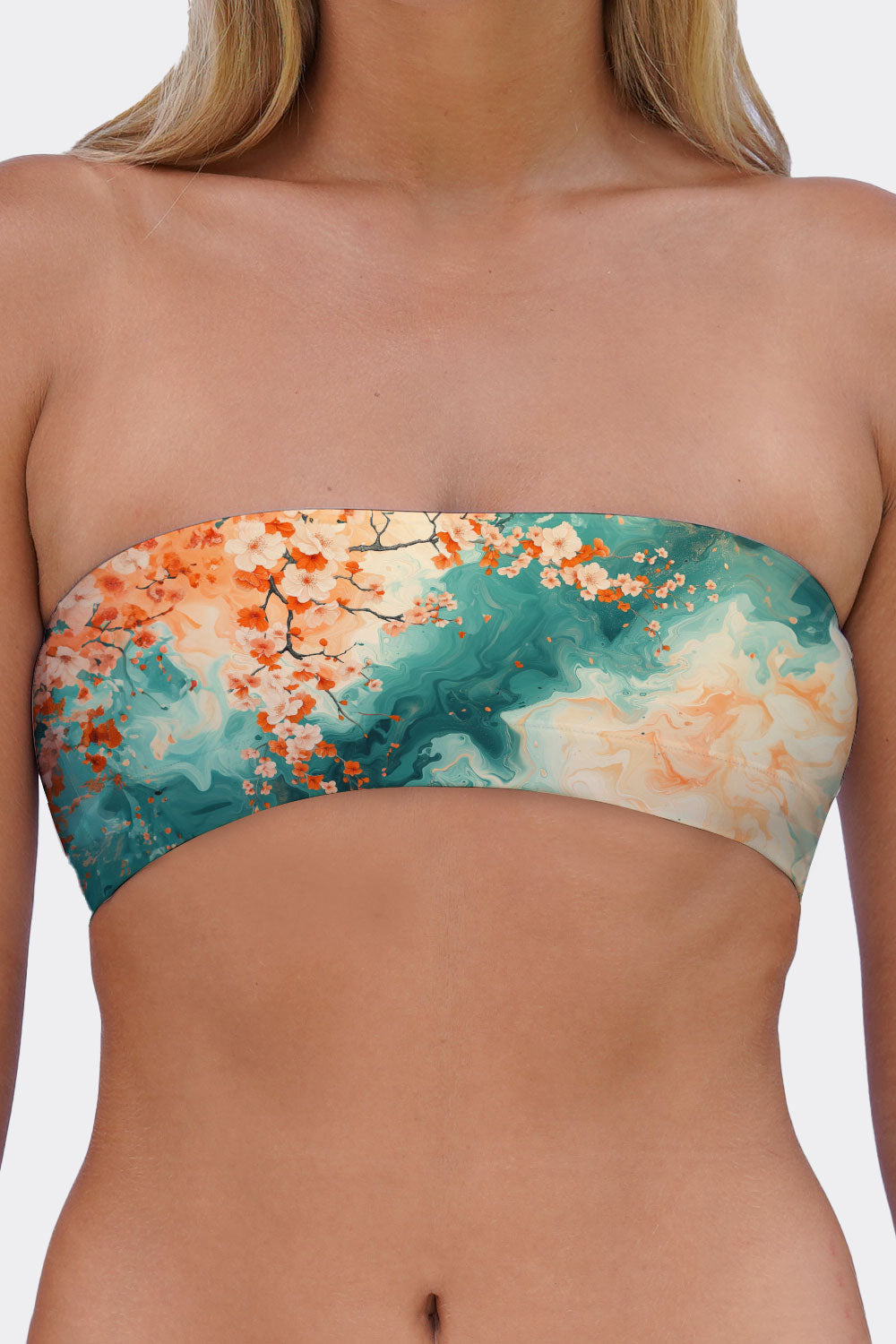 TUBE BRA JUST FLOWERS 2