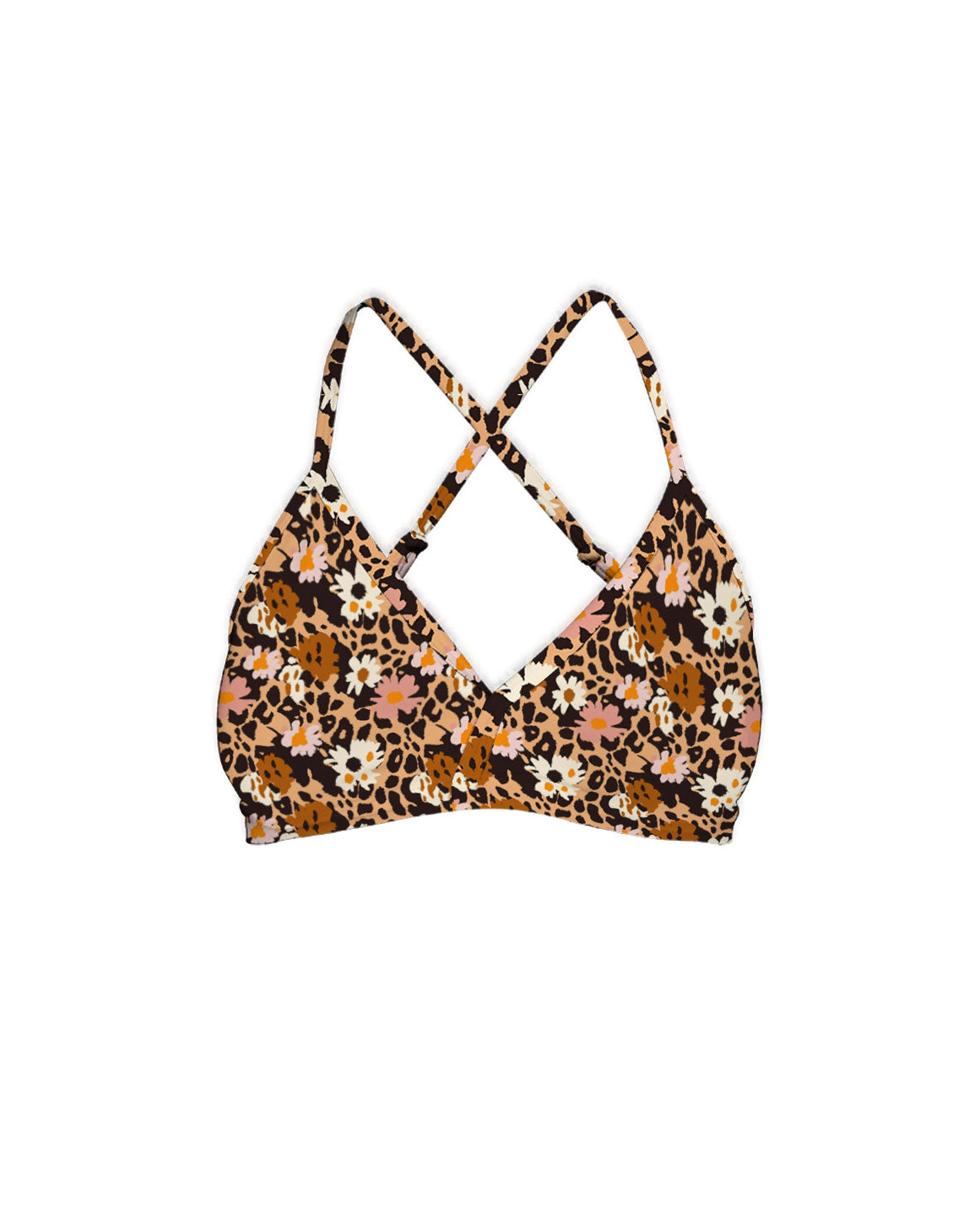 Abstract Pattern Series 11 Cross Bra