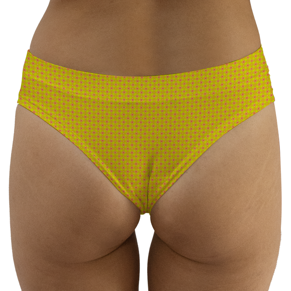 Batik Kawung Yellow Series Middle Underwear