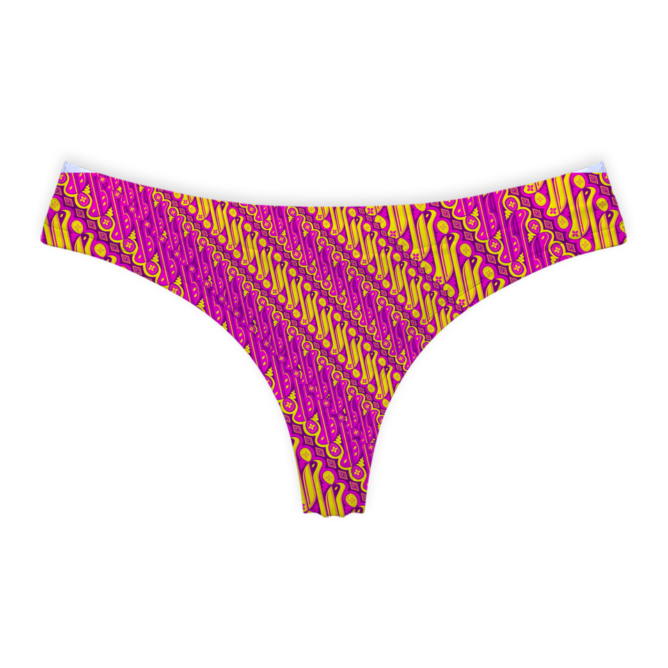 Batik Parang Pink Series Thong