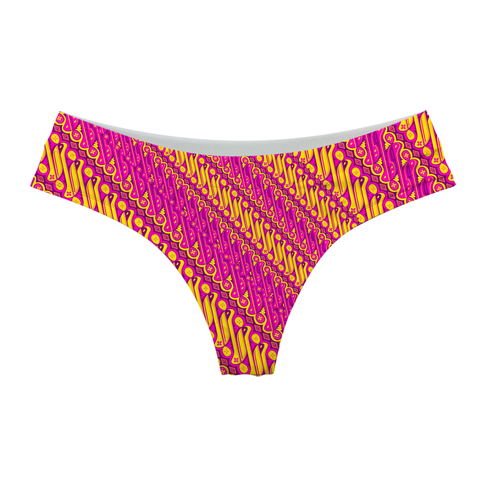 Batik Parang Pink Series Brazilian-style Underwear