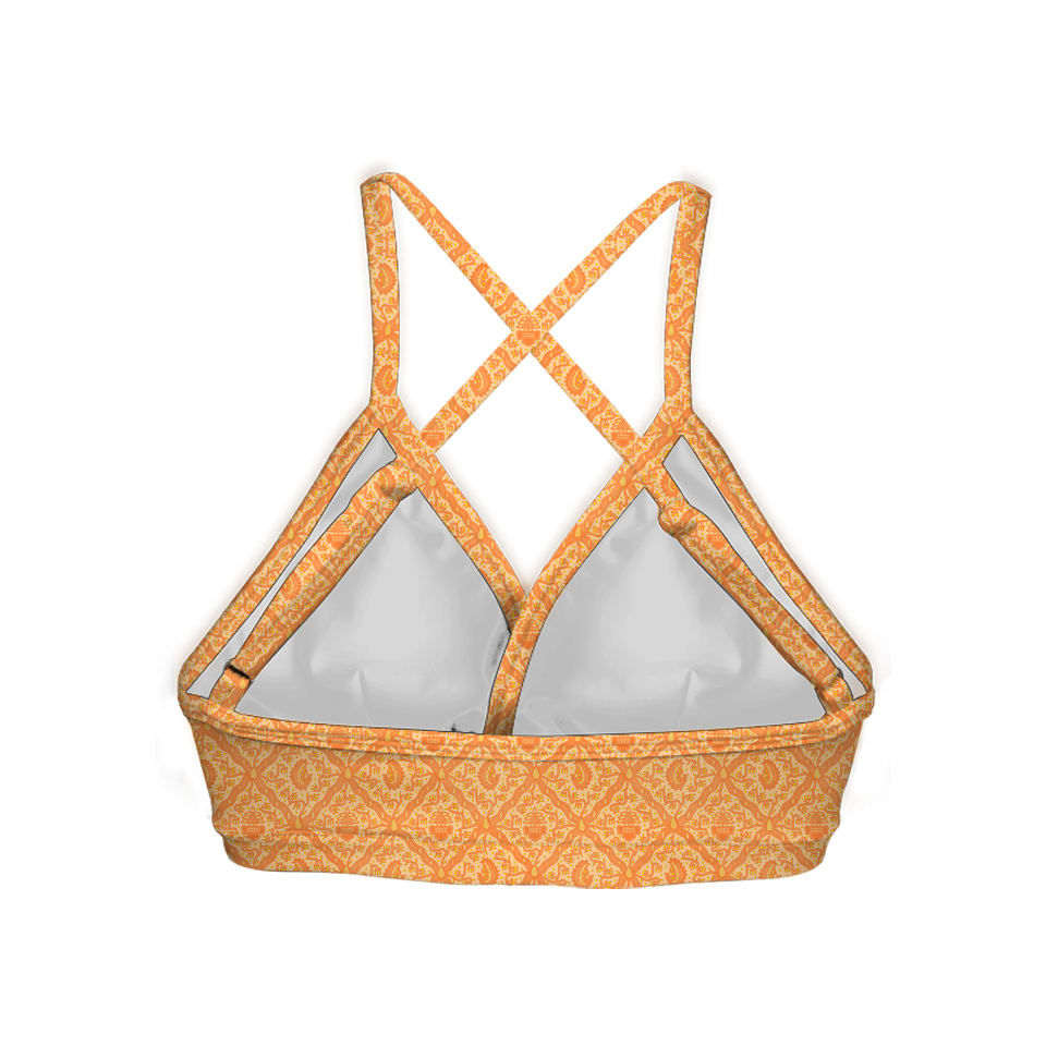 Batik Sidoluhur Orange Series Cross Bra