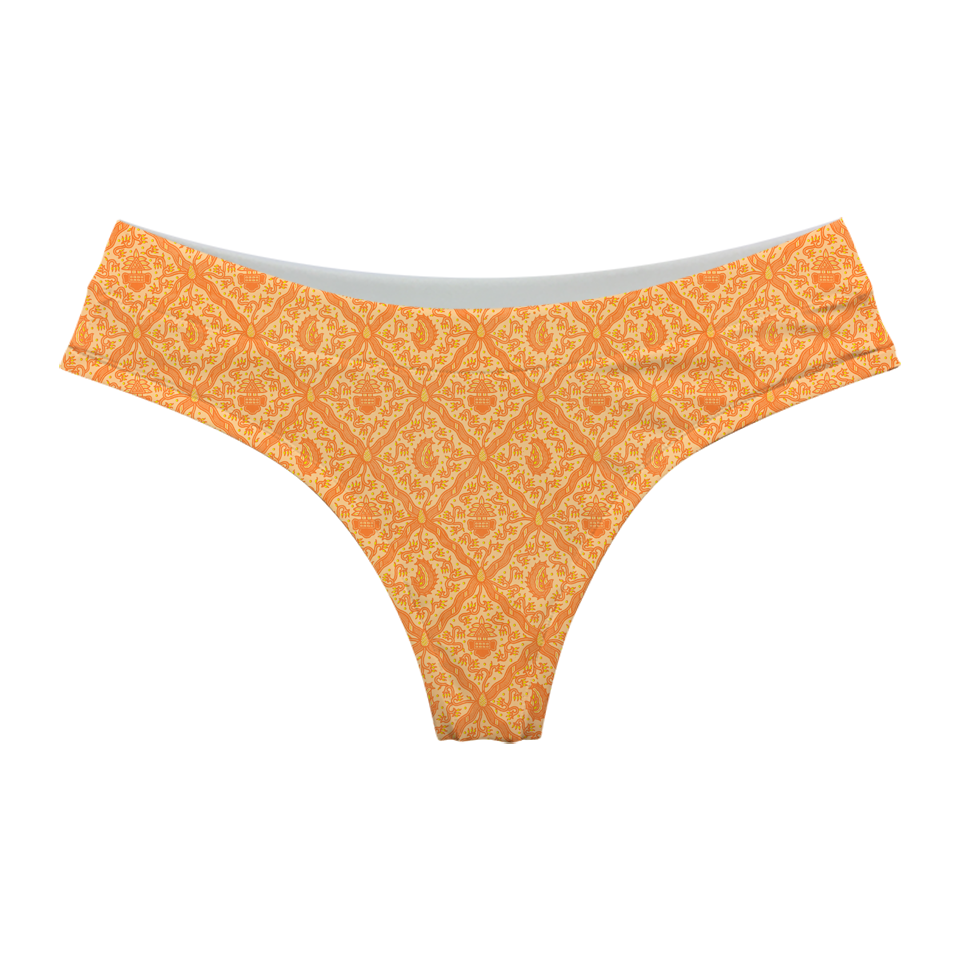 Batik Sidoluhur Orange Series Brazilian-style Underwear