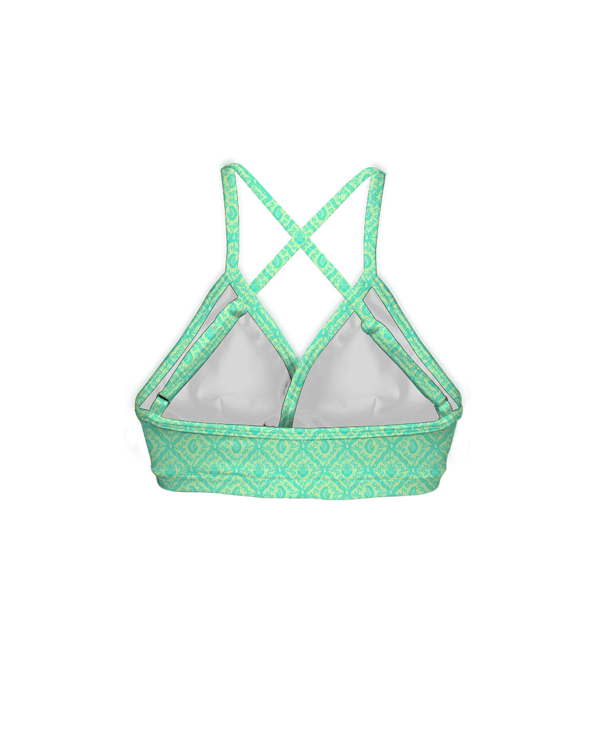 Batik Sidoluhur Soft Blue Cross Bra