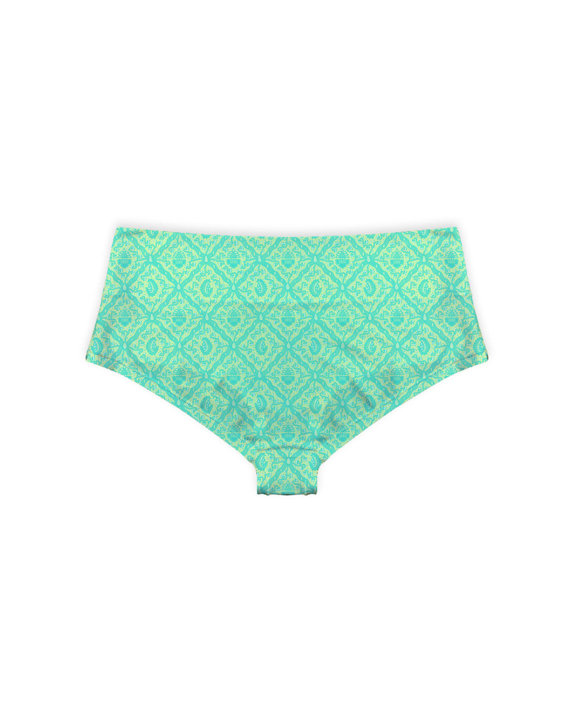 Batik Sidoluhur Soft Blue Boy shorts Bottom