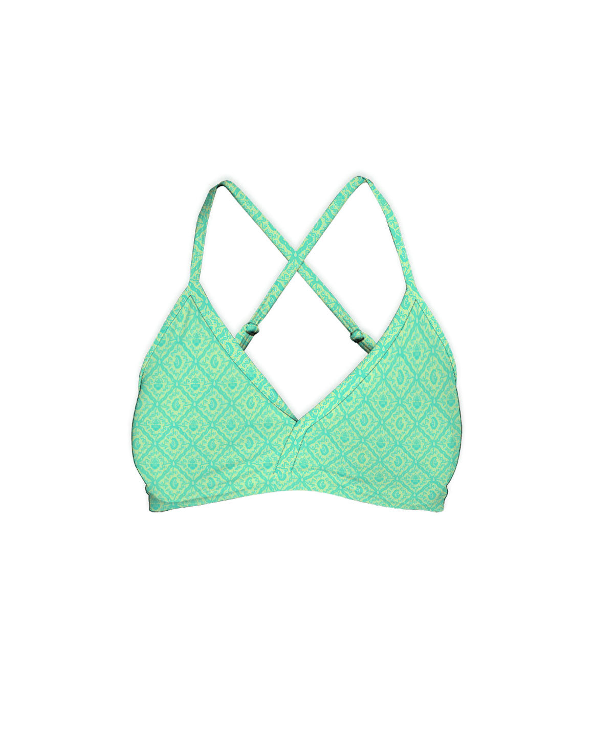 Batik Sidoluhur Soft Blue Cross Bra