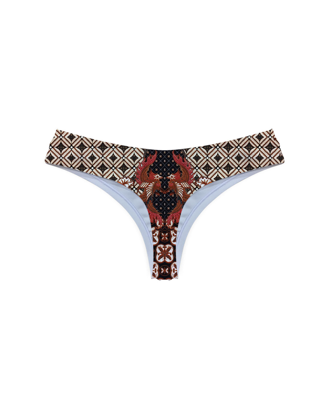 Batik Phoenix Thong