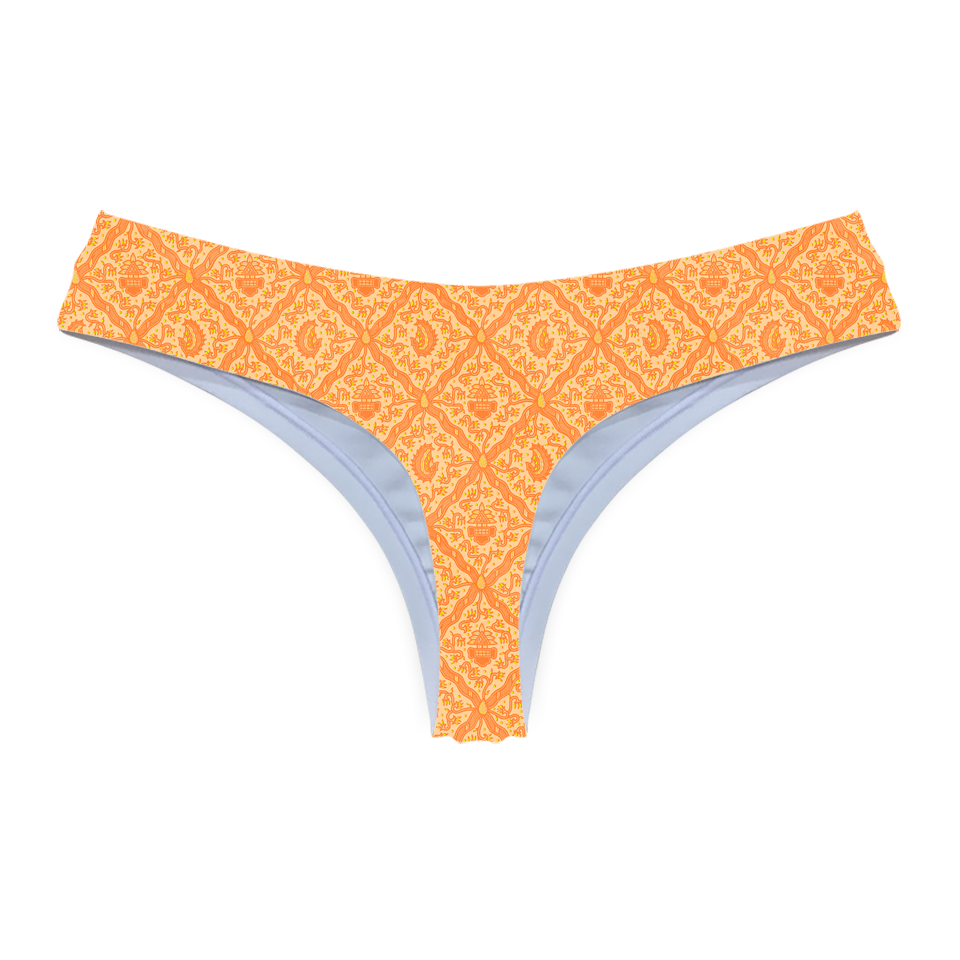 Batik Sidoluhur Orange Series Thong