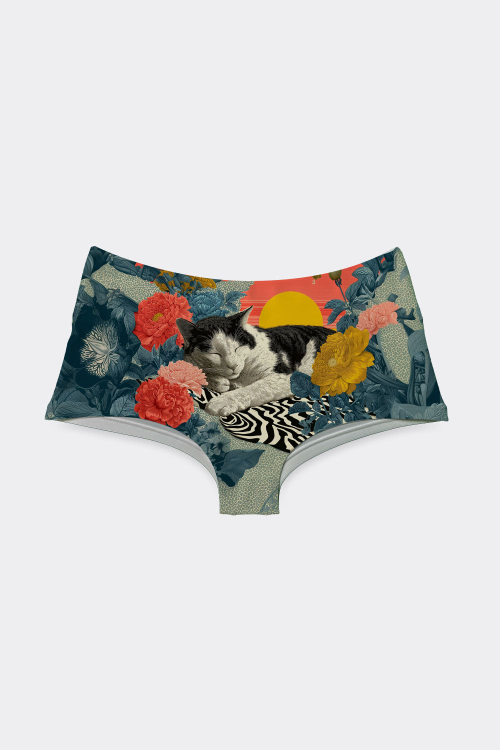 MIDWAIST CAT & FLOWER 11