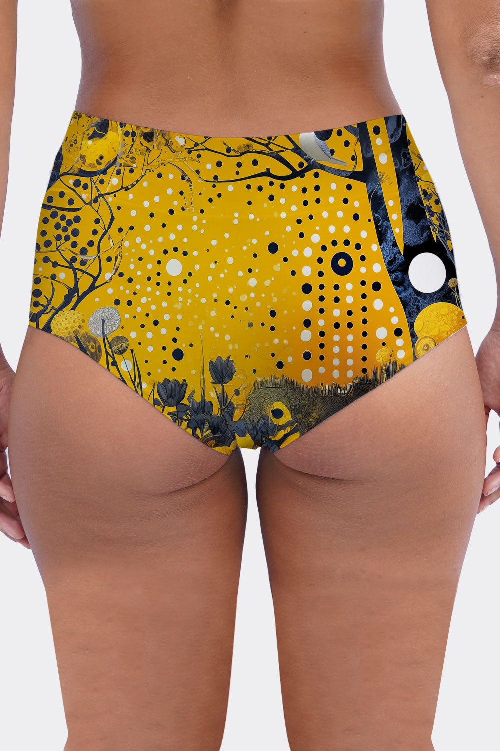 MIDWAIST CATS & FLOWERS 19