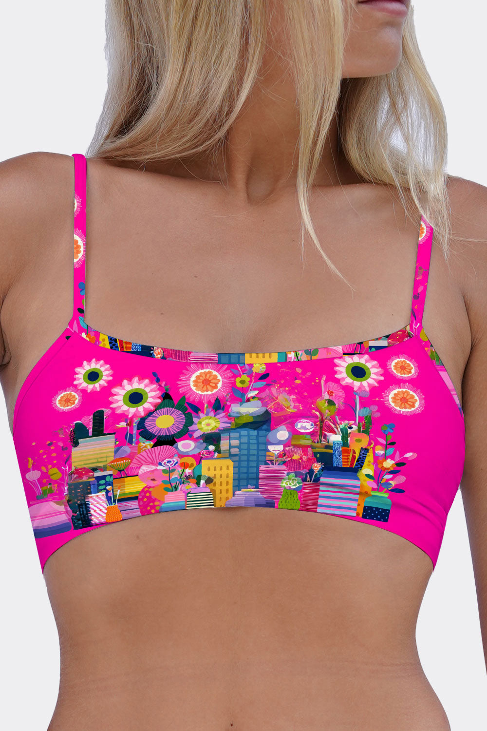 Бюстгальтер-трубка Tiny Flower Series 47