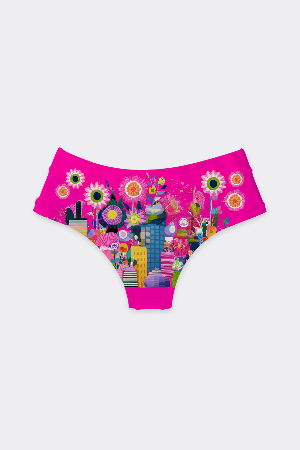 HIPSTER PUSS & FLOWER 1