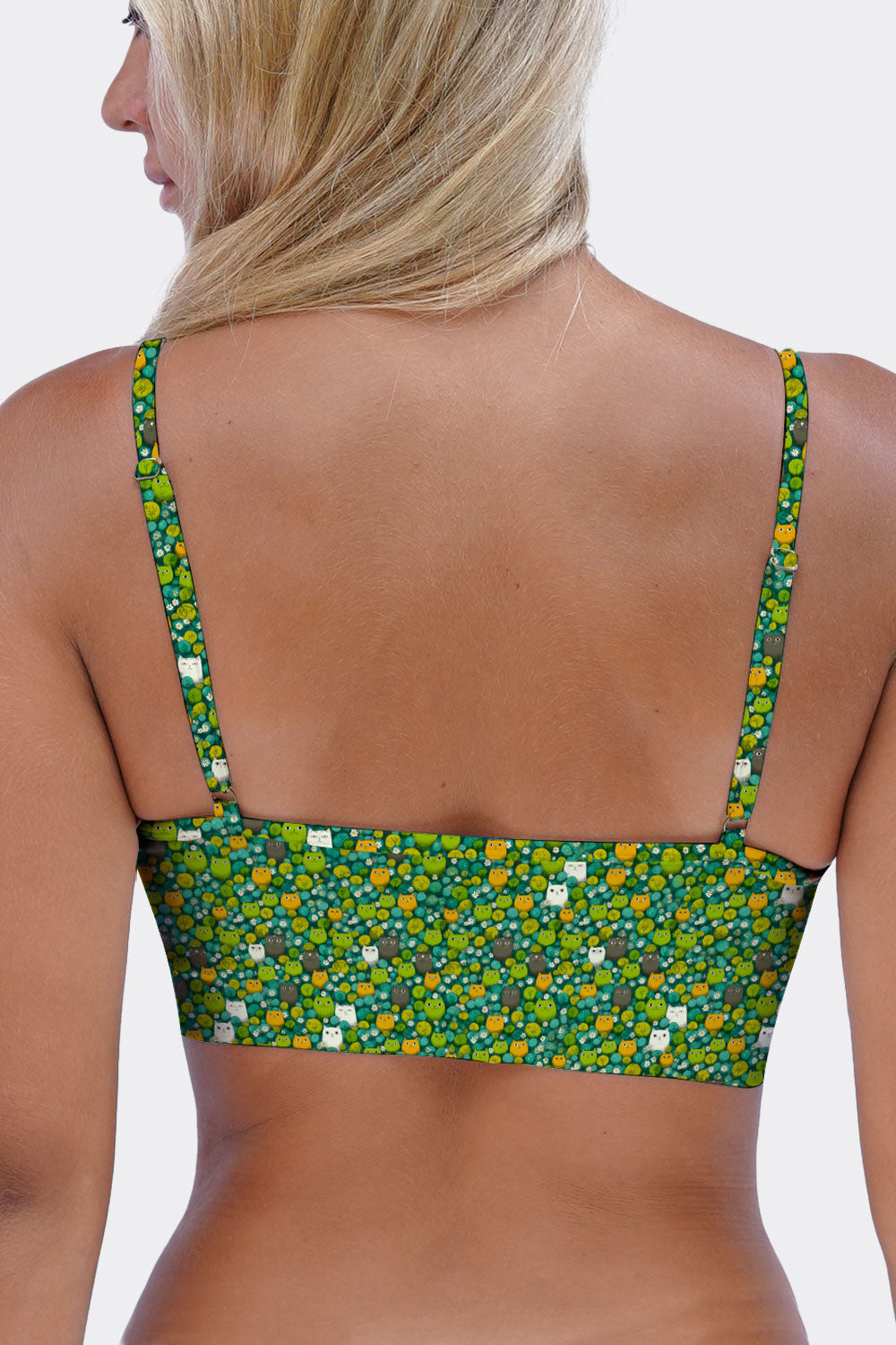 BRALETTE CATS & FLOWERS 31