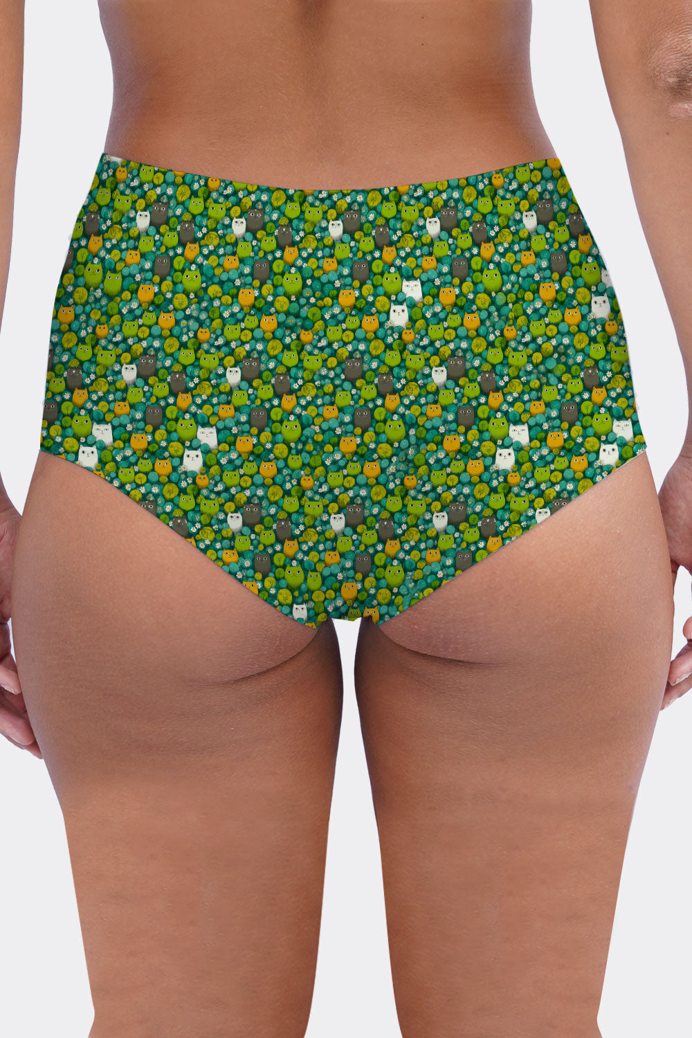 MIDWAIST CATS & FLOWERS 31