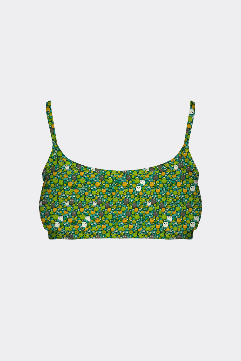 BRALETTE CATS & FLOWERS 31