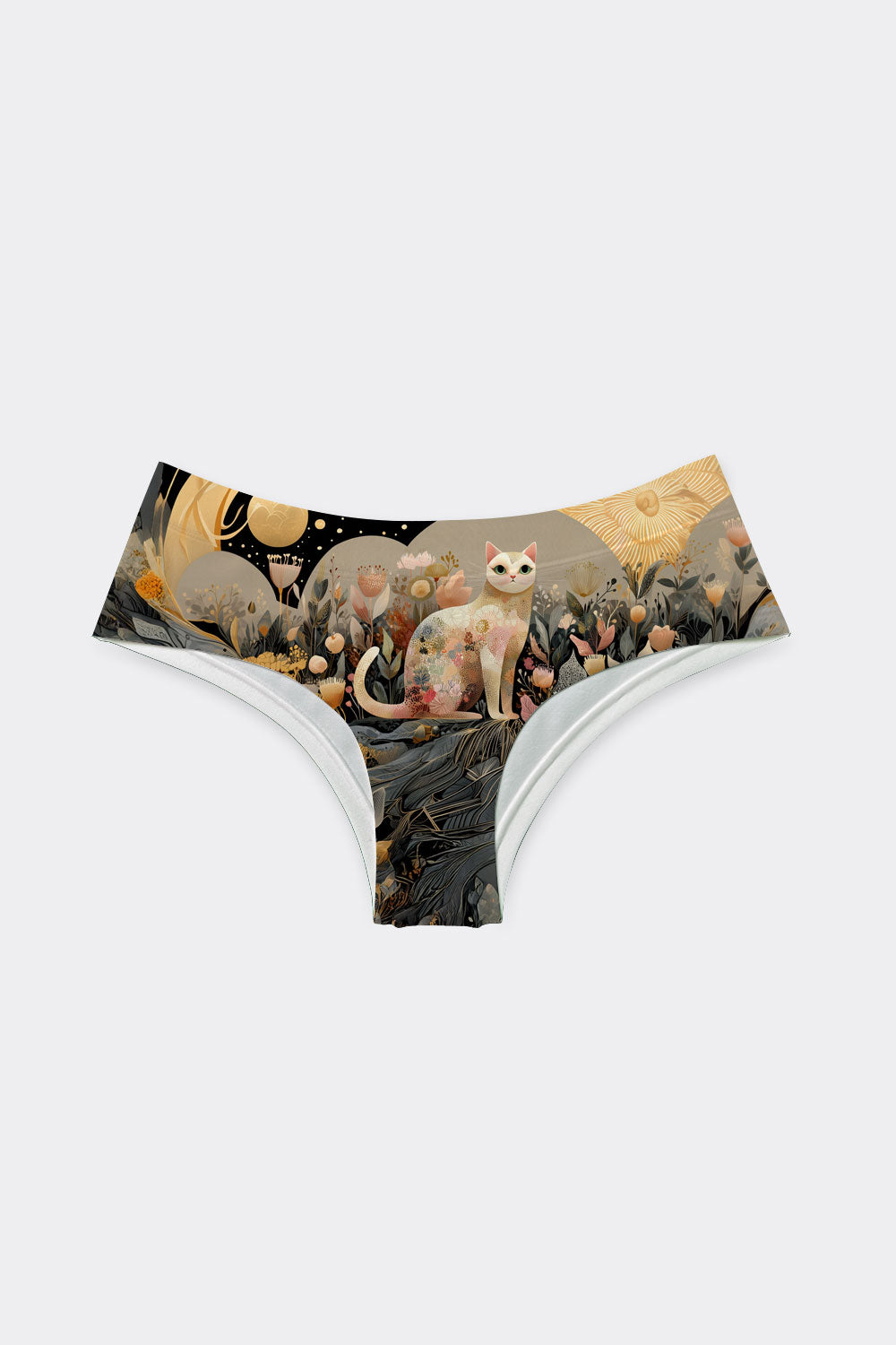 HIPSTER PUSS & FLOWER 3