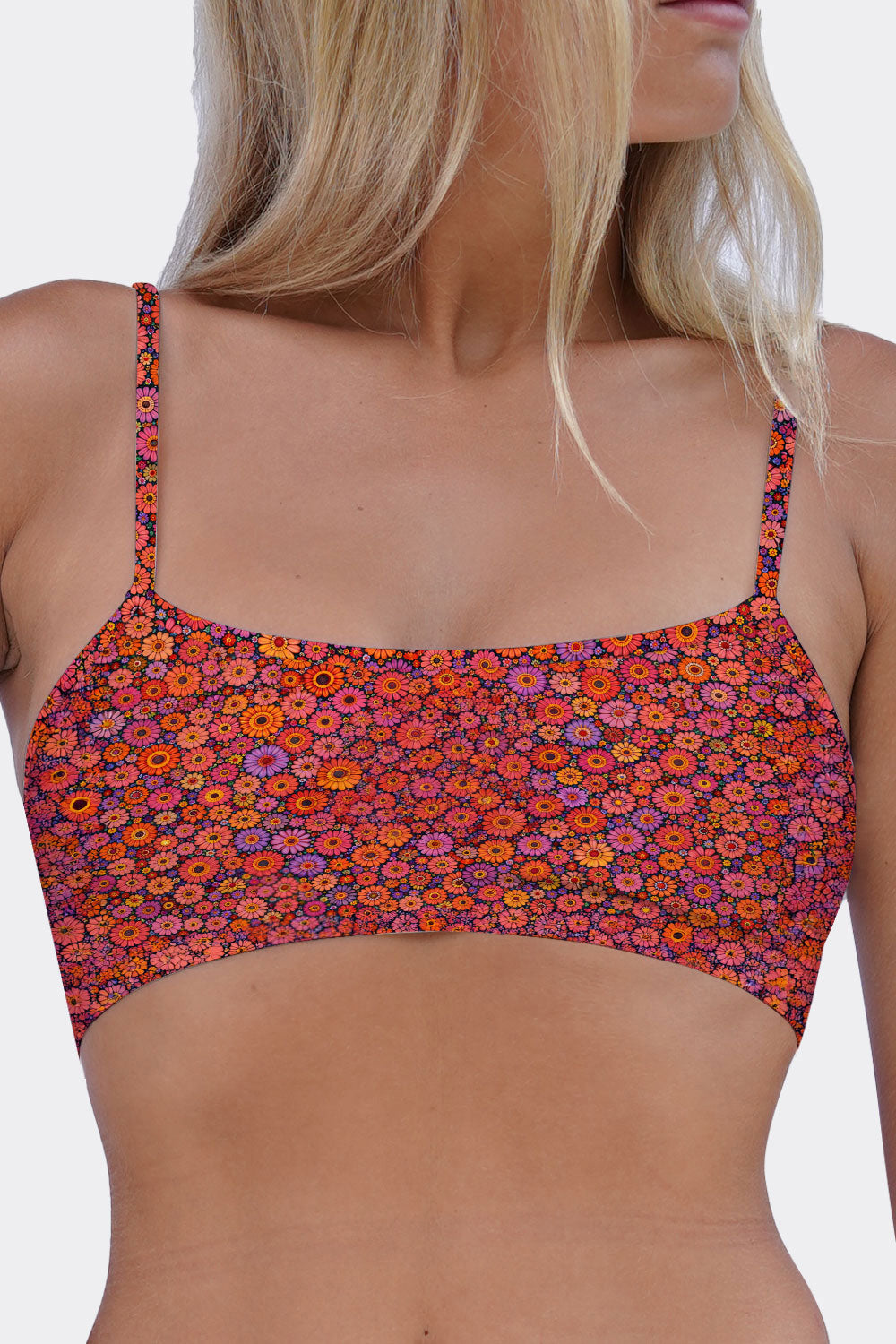 BRALETTE CATS &amp; FLOWS 42