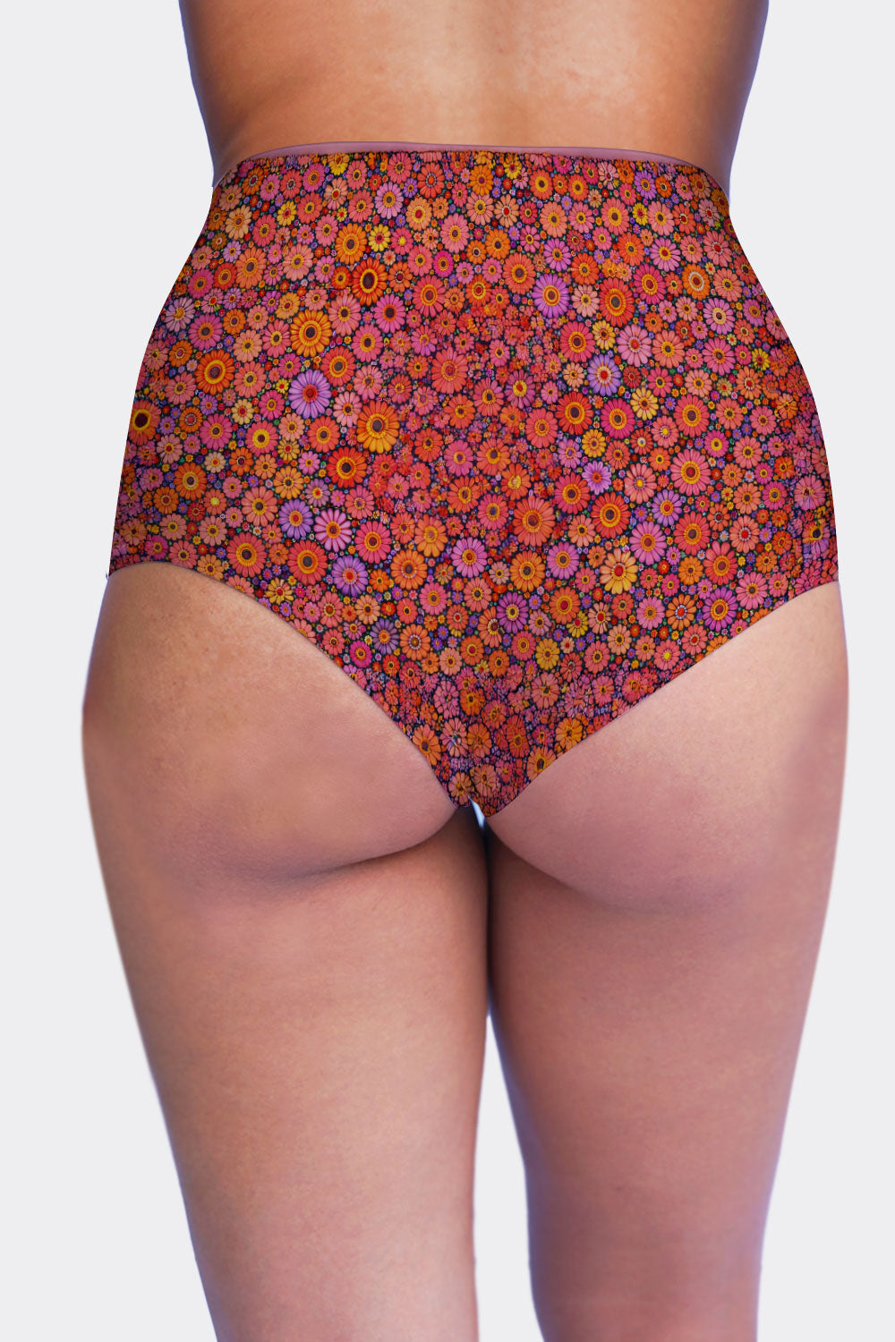 HIGH WAIST CATS & FLOWERS 42