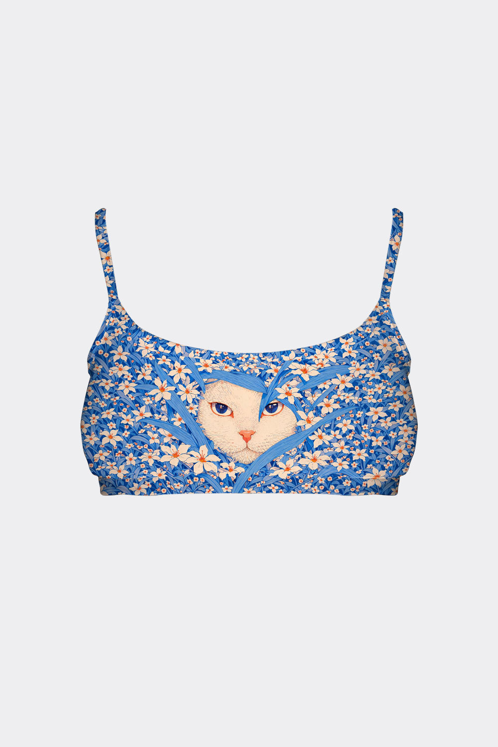 BRALETTE PUSS & FLOWER 44