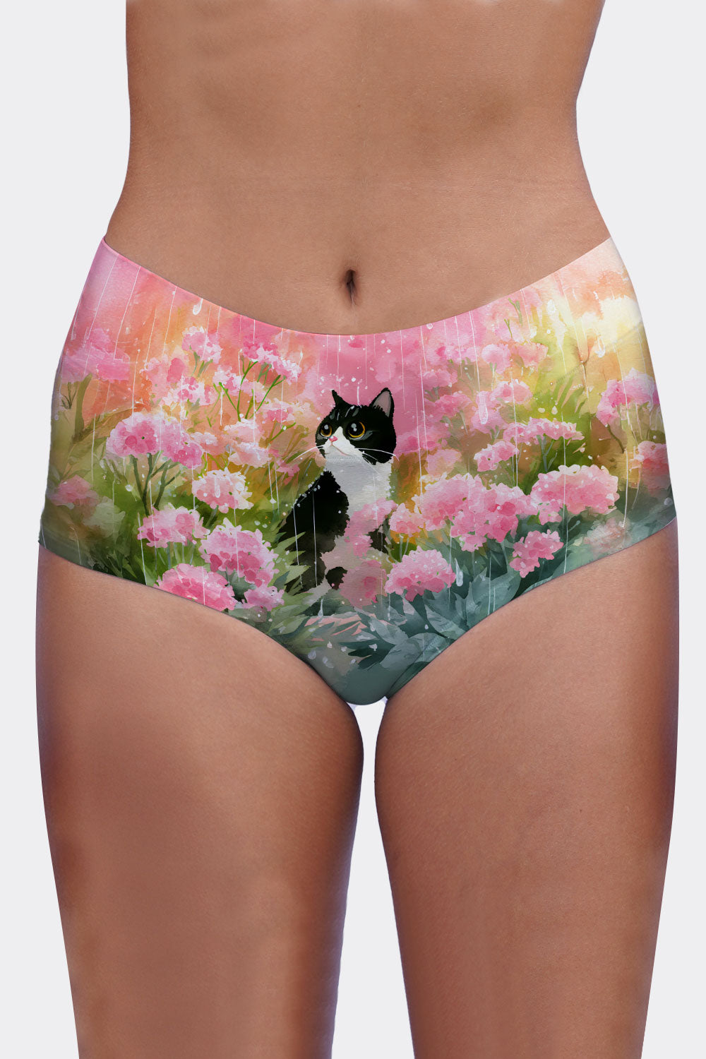 MIDWAIST CATS &amp; FLOWERS 46