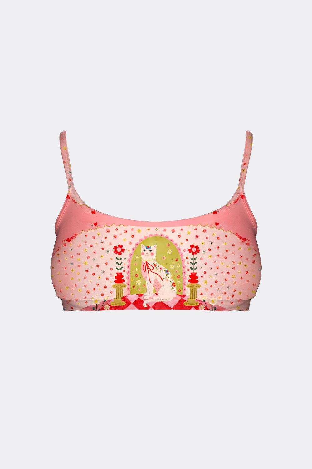 BRALETTE PUSS & FLOWER 48