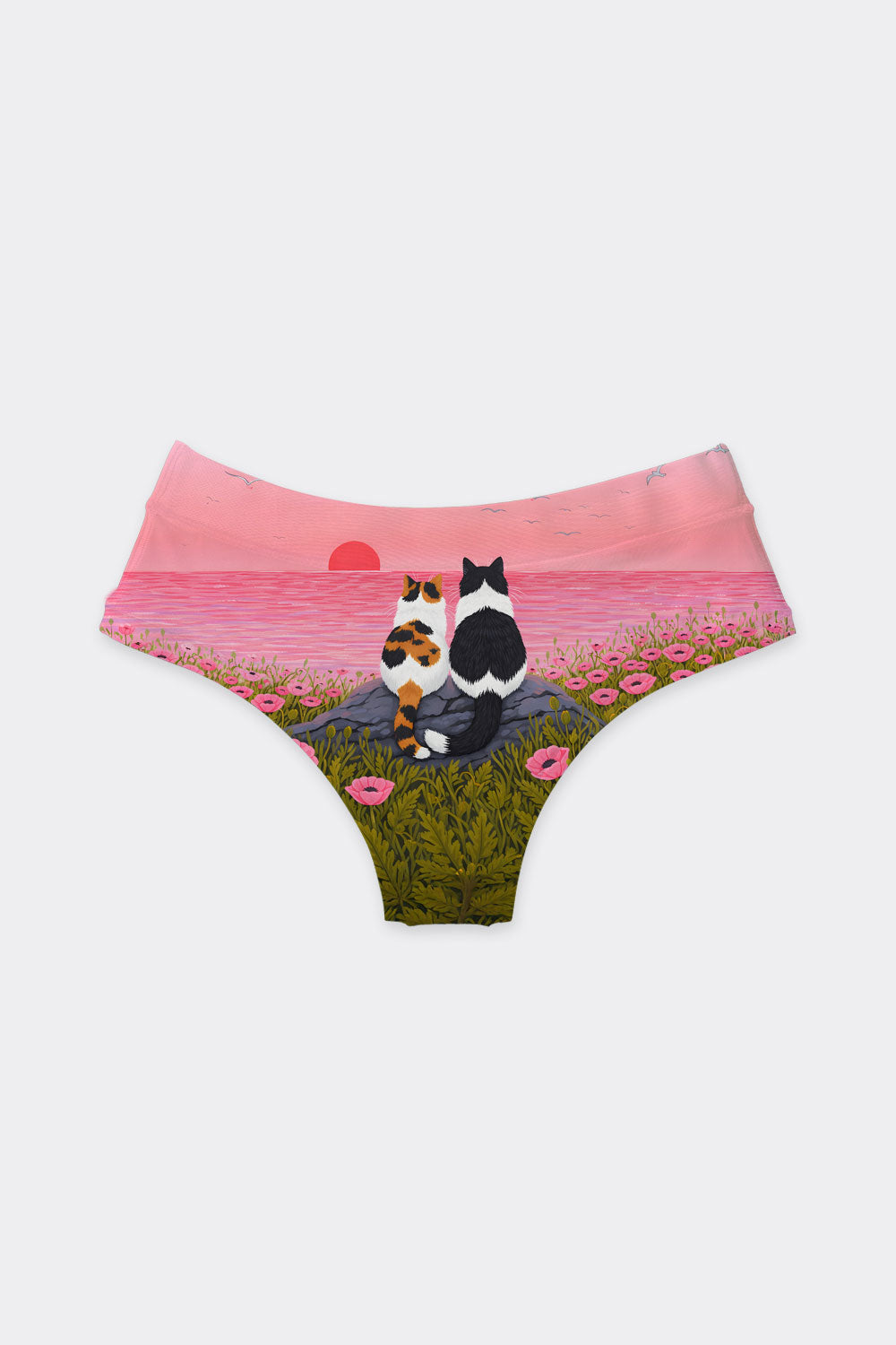 HIPSTER PUSS & FLOWER 49