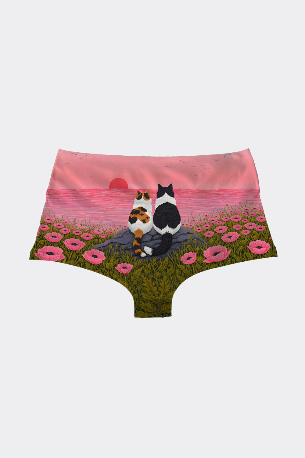 MIDWAIST PUSS & FLOWER 49