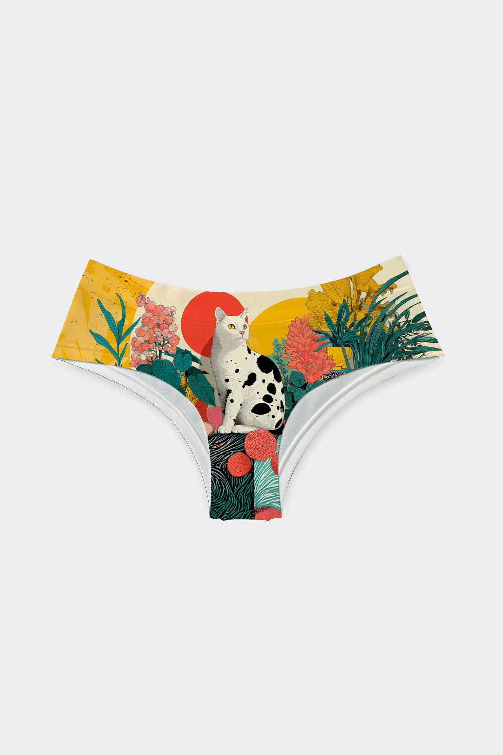 HIPSTER PUSS & FLOWER 4