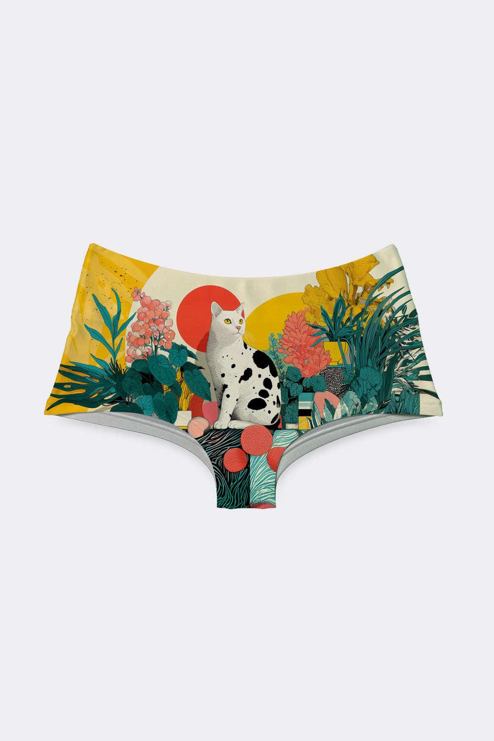 MIDWAIST CAT & FLOWER 4