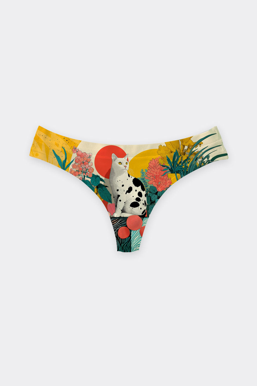 THONG CAT & FLOWER 4