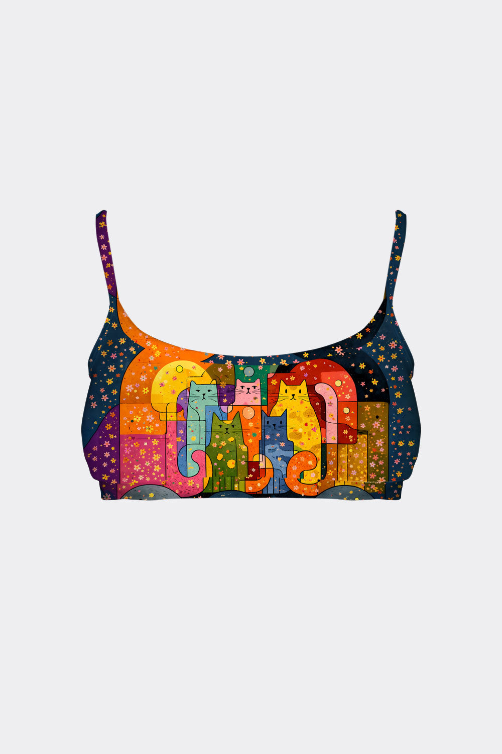 BRALETTE PUSS & FLOWER 52