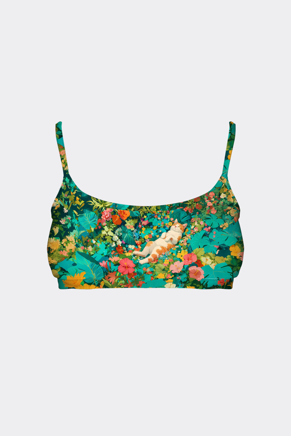 BRALETTE PUSS & FLOWER 53