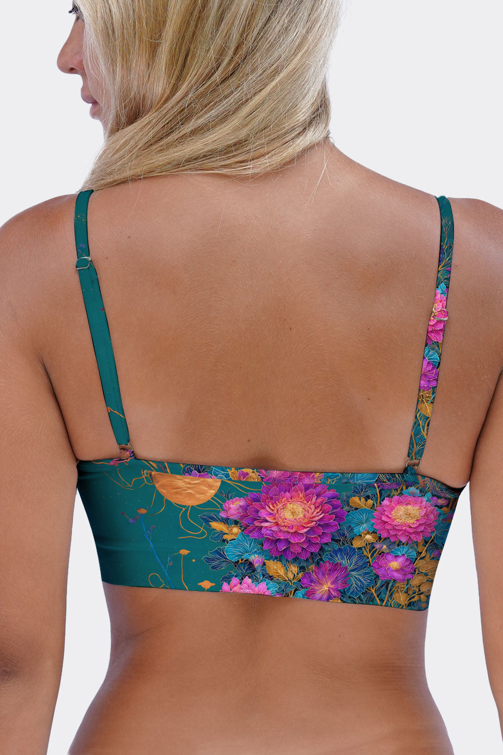 BRALETTE CATS & FLOWERS 56