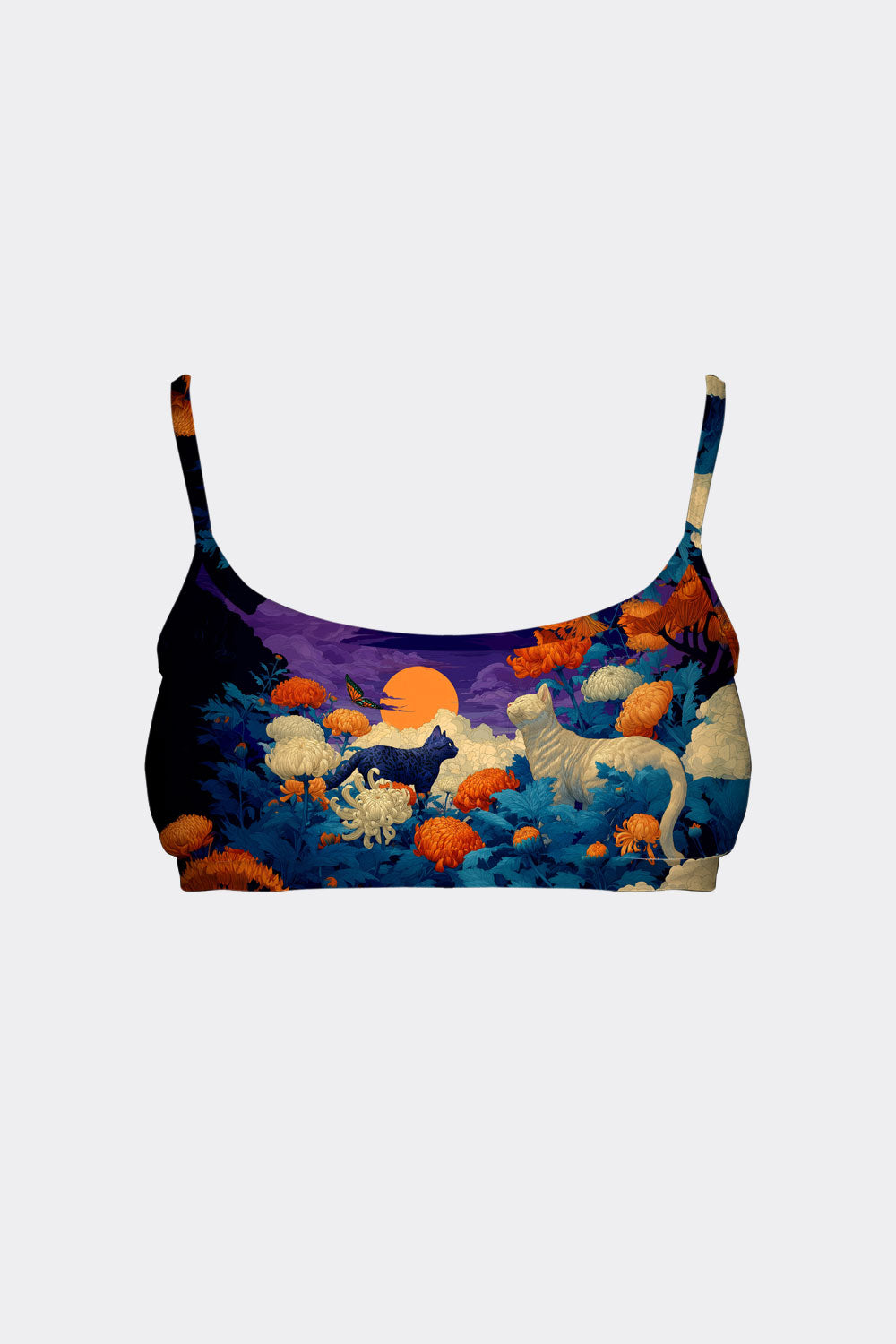 BRALETTE PUSS & FLOWER 58