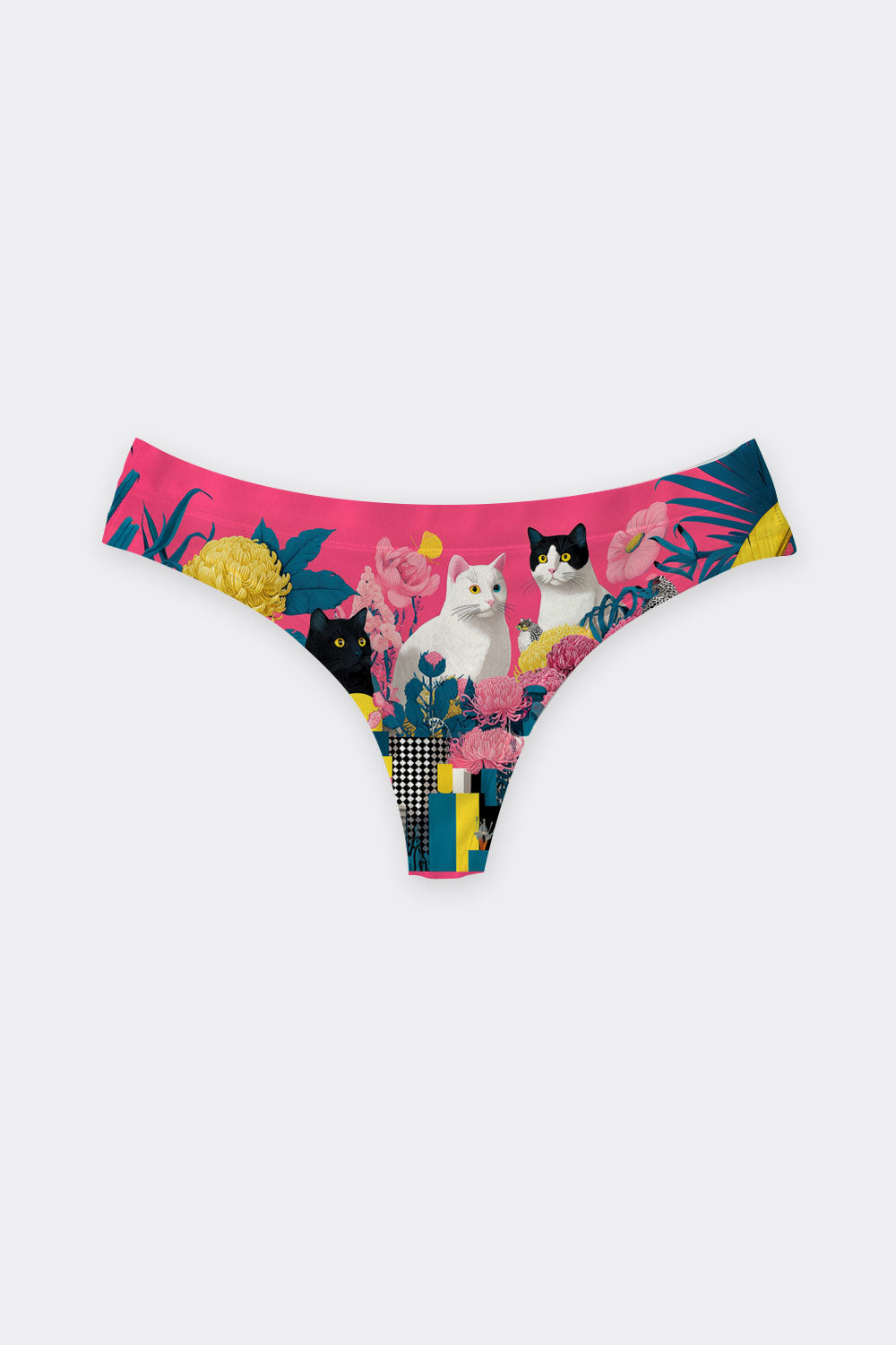 THONG CAT & FLOWER 5