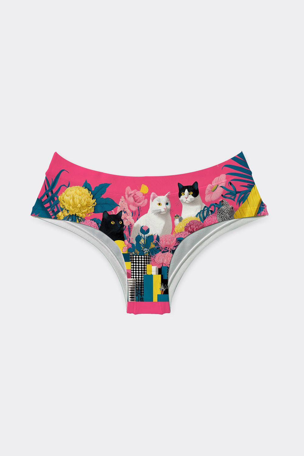 HIPSTER CAT & FLOWER 5