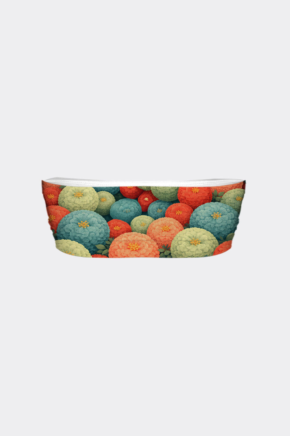 TUBE BRA CATS & FLOWERS 63