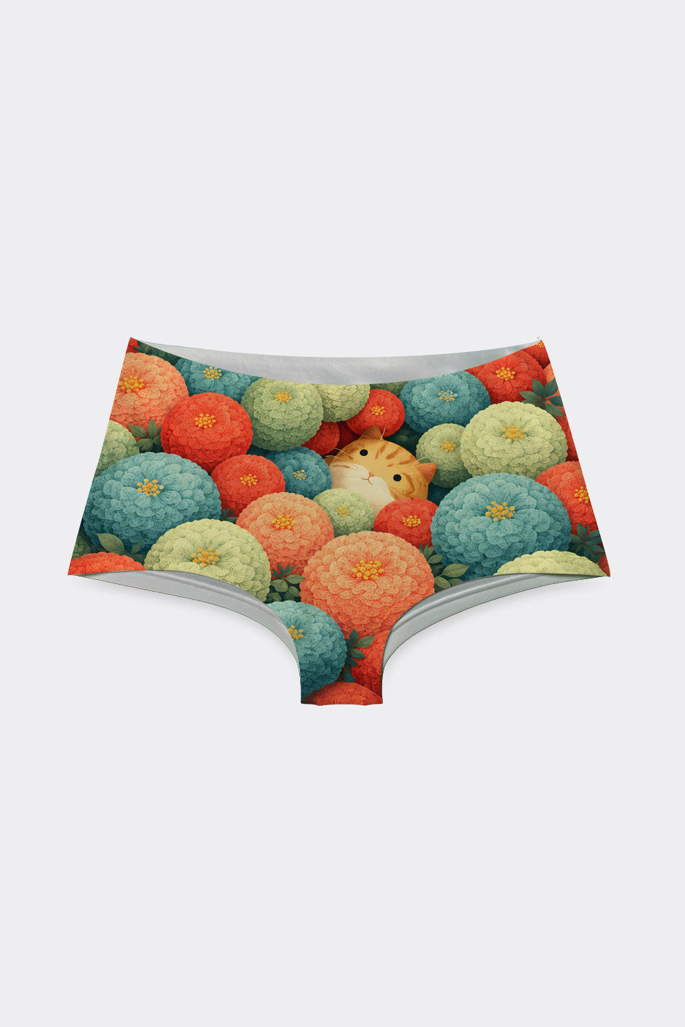 MIDWAIST CATS & FLOWERS 63