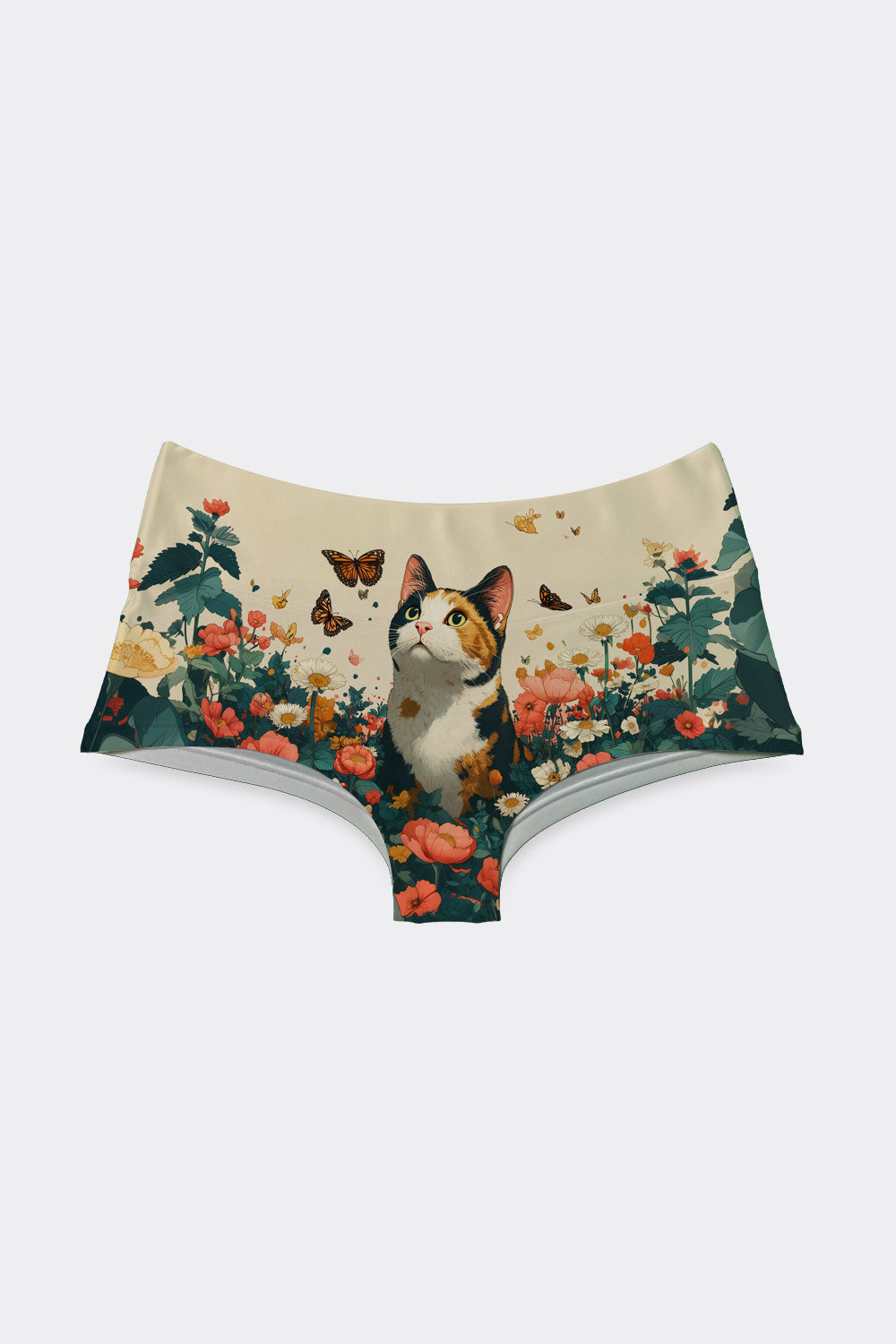 MIDWAIST CAT & FLOWER 9