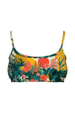 Bralette - Sunrise Garden Cat