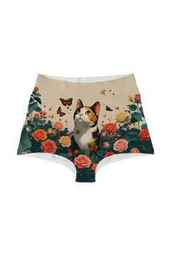 Highwaist - Calico Cat and Butterflies