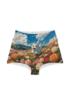 Highwaist - Kitten in Rose Meadow