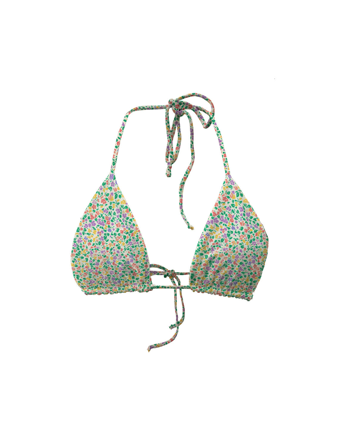 Tiny Flower Series 47 Triangle Bra