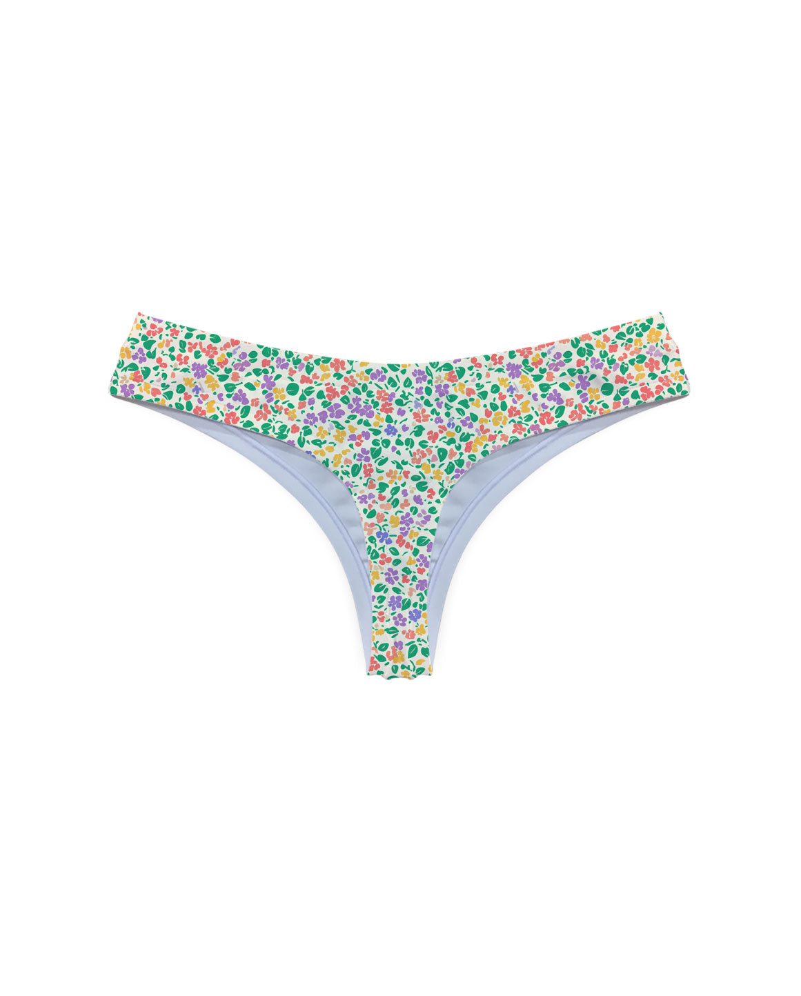 Tiny Flower Series 47 Thong Style Underwear