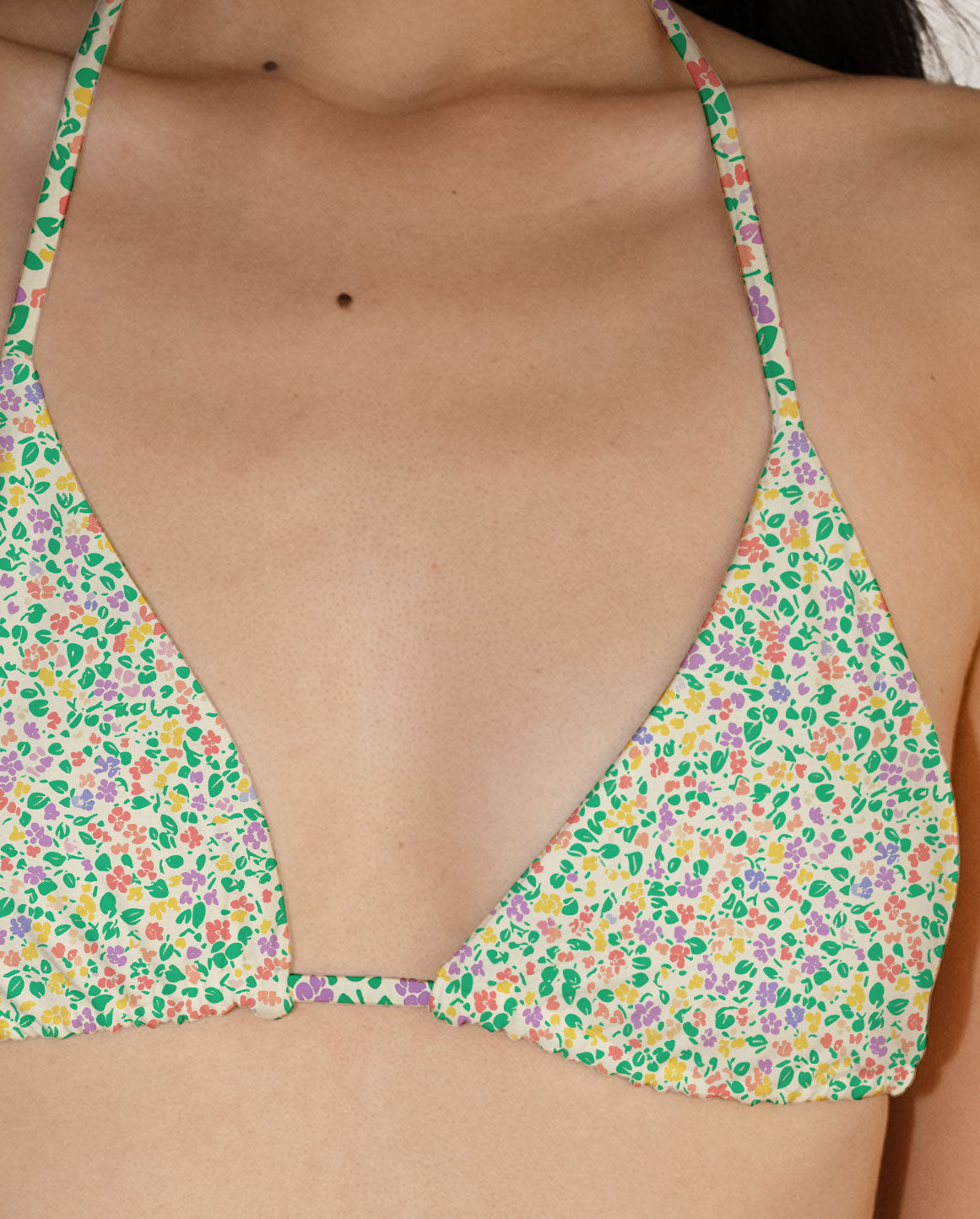 Tiny Flower Series 47 Triangle Bra