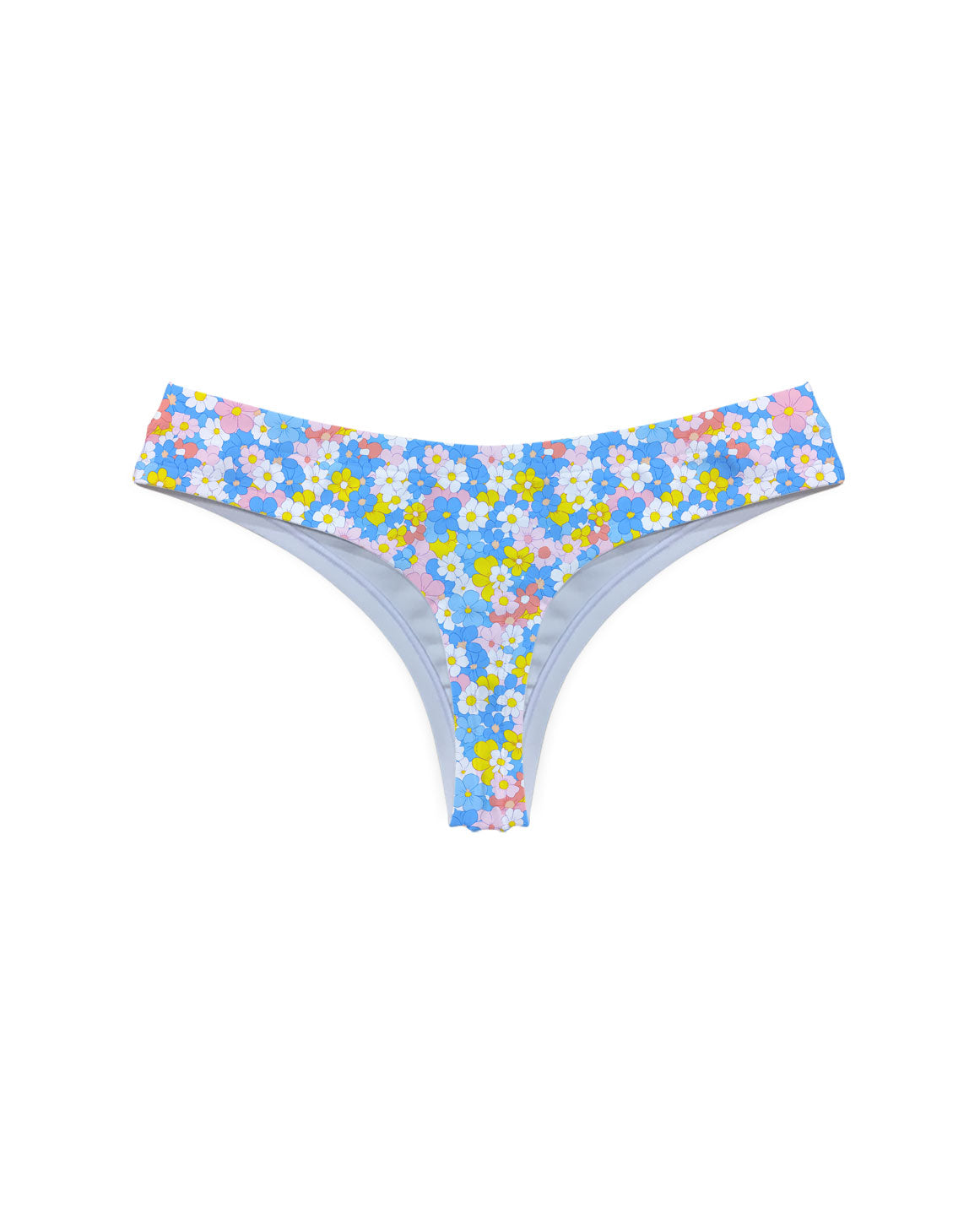 Tiny Flower Series 60 Thong Style Underwear