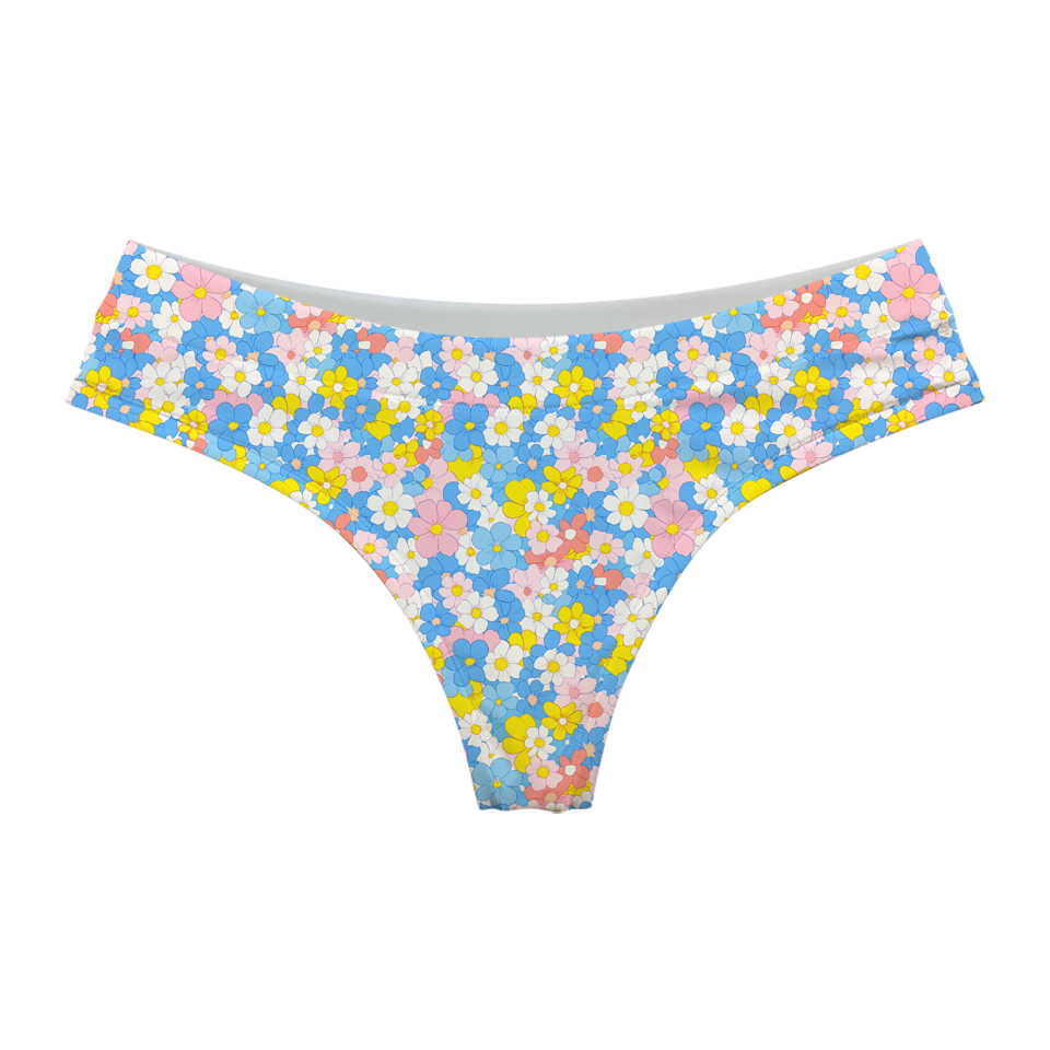 Tiny Flower Series 60 Brazilian-style Underwear